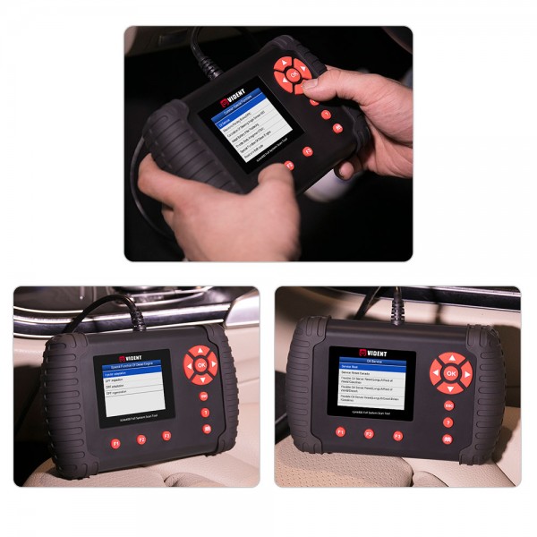 [US Ship No Tax] Original VIDENT iLink400 Full System Scan Tool Single Make Support ABS/SRS/EPB//DPF Regeneration/Oil Reset